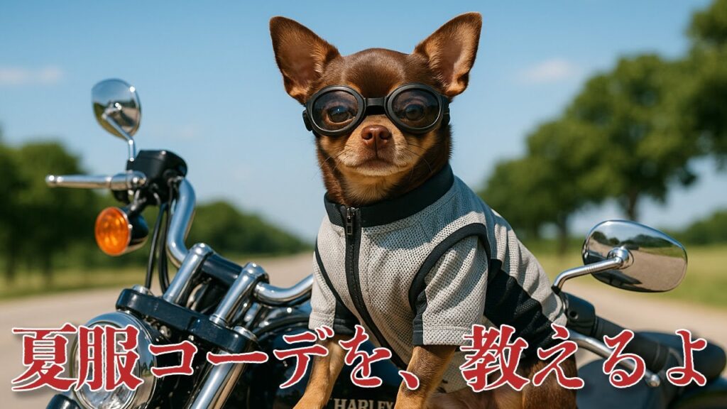 夏のハーレー街乗りウェア